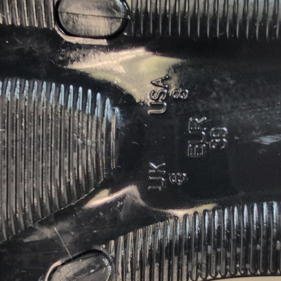 NICOLE MILLER Jessa Jelly Clear Rhinestone Slide Sandals Size 8 EUC - Picture 6 of 8